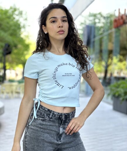 494-LITTLE THINGS MAKE BIG -morley algodon