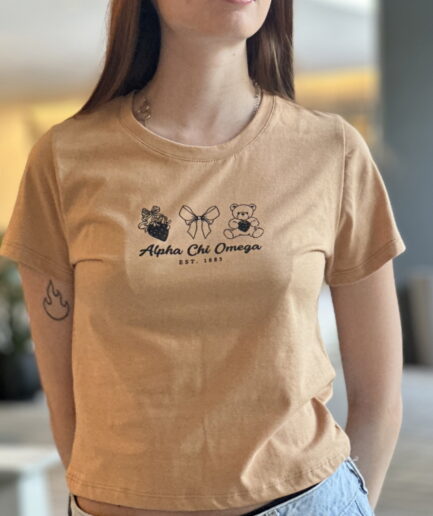 155-ALPHA CHI OMEGA 🍓🎀🧸-algodon