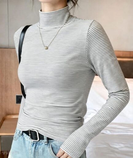 764-POLERA RAYADA(raya finita)-Darlon