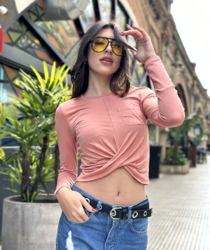 710-CRUZADA C/BOLSILLO-viscosa